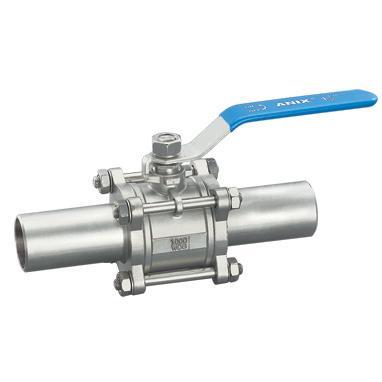 Three-piece Floating Ball Valve, High Pressure - Onero Valve